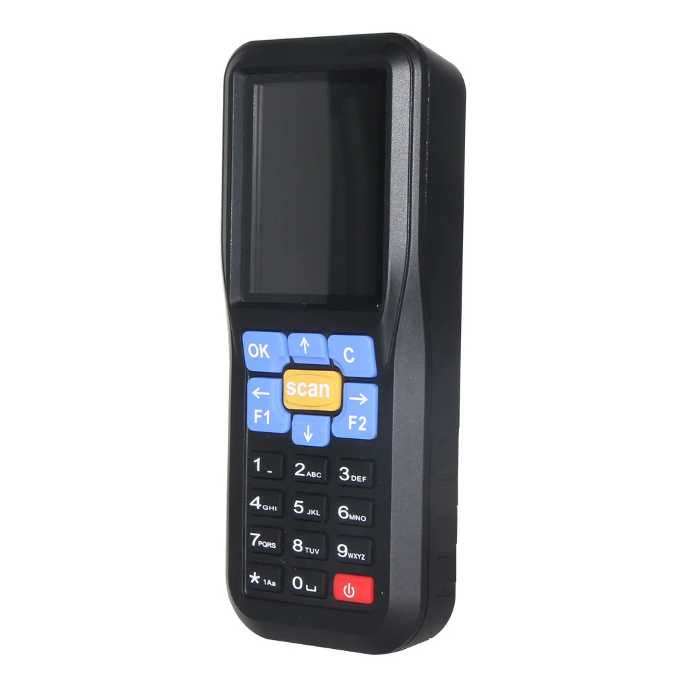 D1 Barcode Scanner Handheld 2.4 g wireless 1D Logistics Pda phone mobile Data Collector for warehouse management
