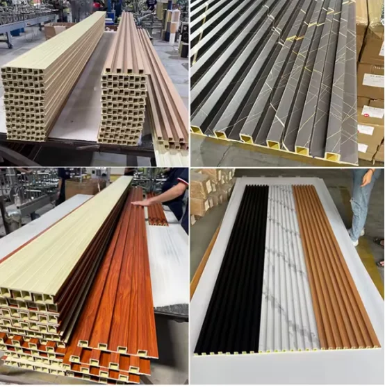WPC Wall Panel wood plastic composite WPC Wall Cladding indoor decoration from China Factory On sale