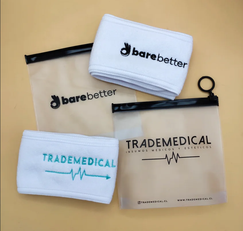 Custom Plastic Bag With Logo Clear Frosted Zipper Jewelry Pocket Dust Bags Small Packaging Bags For Jewelry Pvc/EVA Pouch