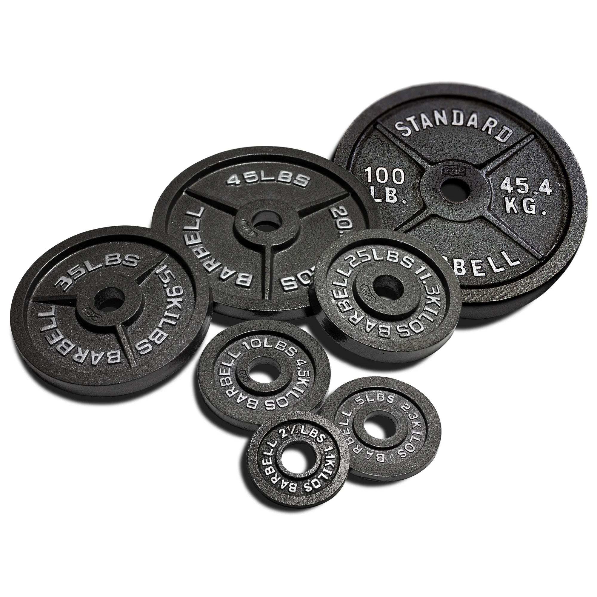 Body building fitness sport flexible cast iron work out barbell plate