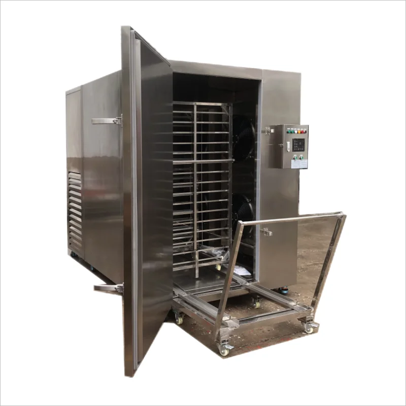 Industrial Deep Freezer Cold Room Solution for Extended Storage Precision IQF Tunnel Freezer, Versatile for Various Food Types