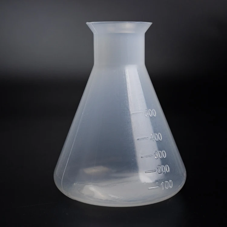 100ml 250ml 500ml 1000ml 2000ml laboratory High Quality plastic Erlenmeyer Flasks