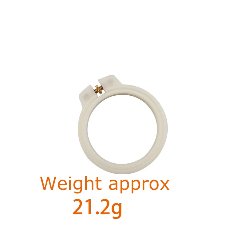 (7cm White Stretch) Embroidery Hoops Plastic Circle Cross Stitch Hoop Ring Embroidery Circle Set