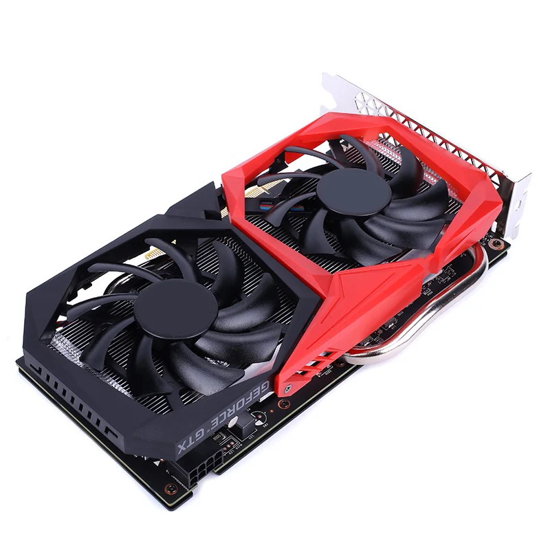 Wholesale Price GPU Video Cards VGA 6GB GTX Gaming 1660Ti 32MH/s Special Computing Power Card With Dual Fans