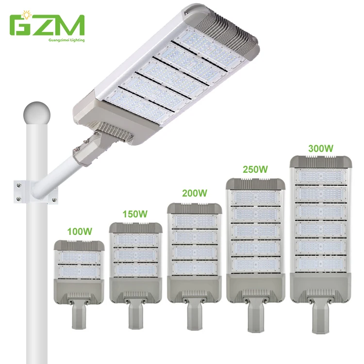 High Quality Ip67 Waterproof Outdoor Highway Streetlight 100w 150w 200w 250w 300w Aluminum SMD Led Street Light