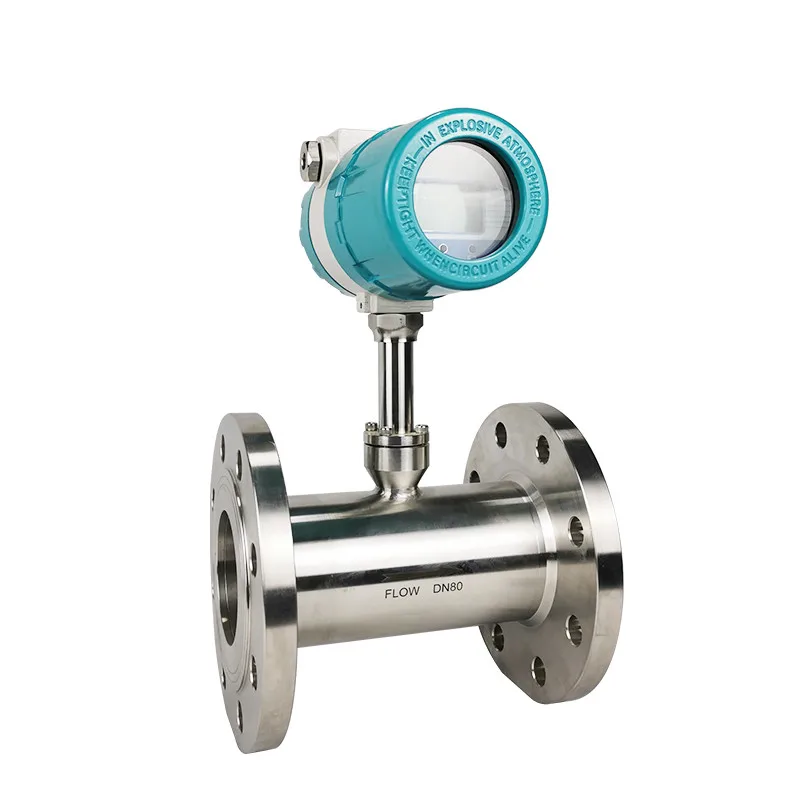 HRLS Integrated series gas mass flowmeter sensor indicator air oxygen thermal gas mass flow meter