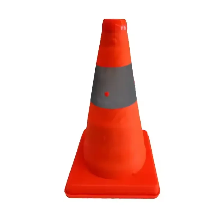 Road emergency collapsible cone Traffic barrier warning cone Vehicle portable reflective traffic cone