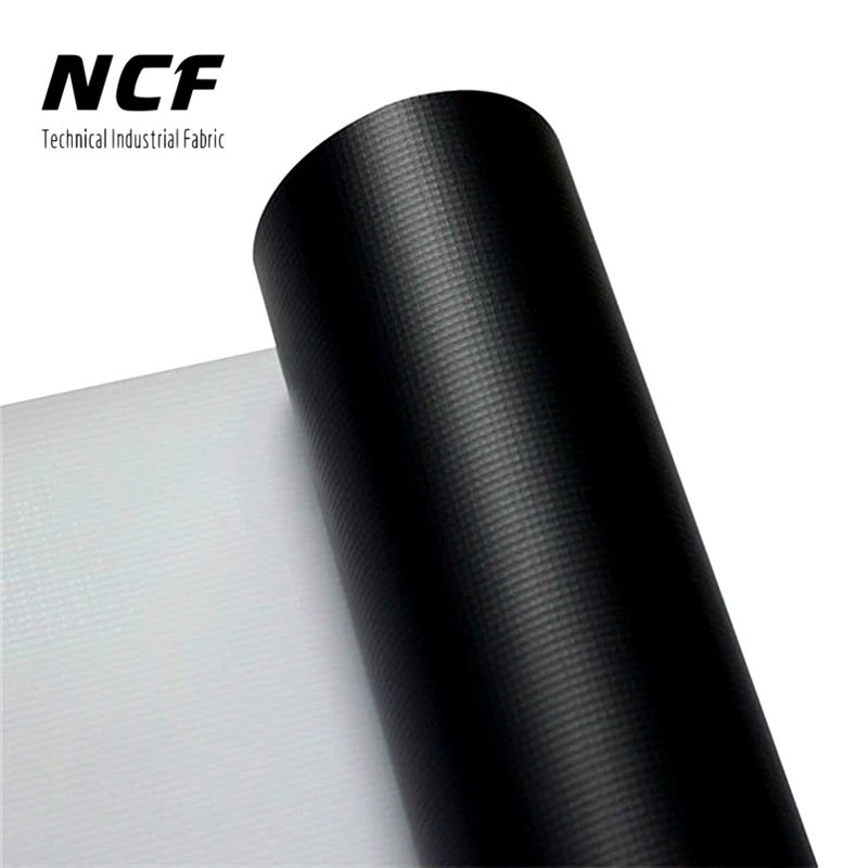 510g черный ПВХ Светонепроницаемый гибкий баннер