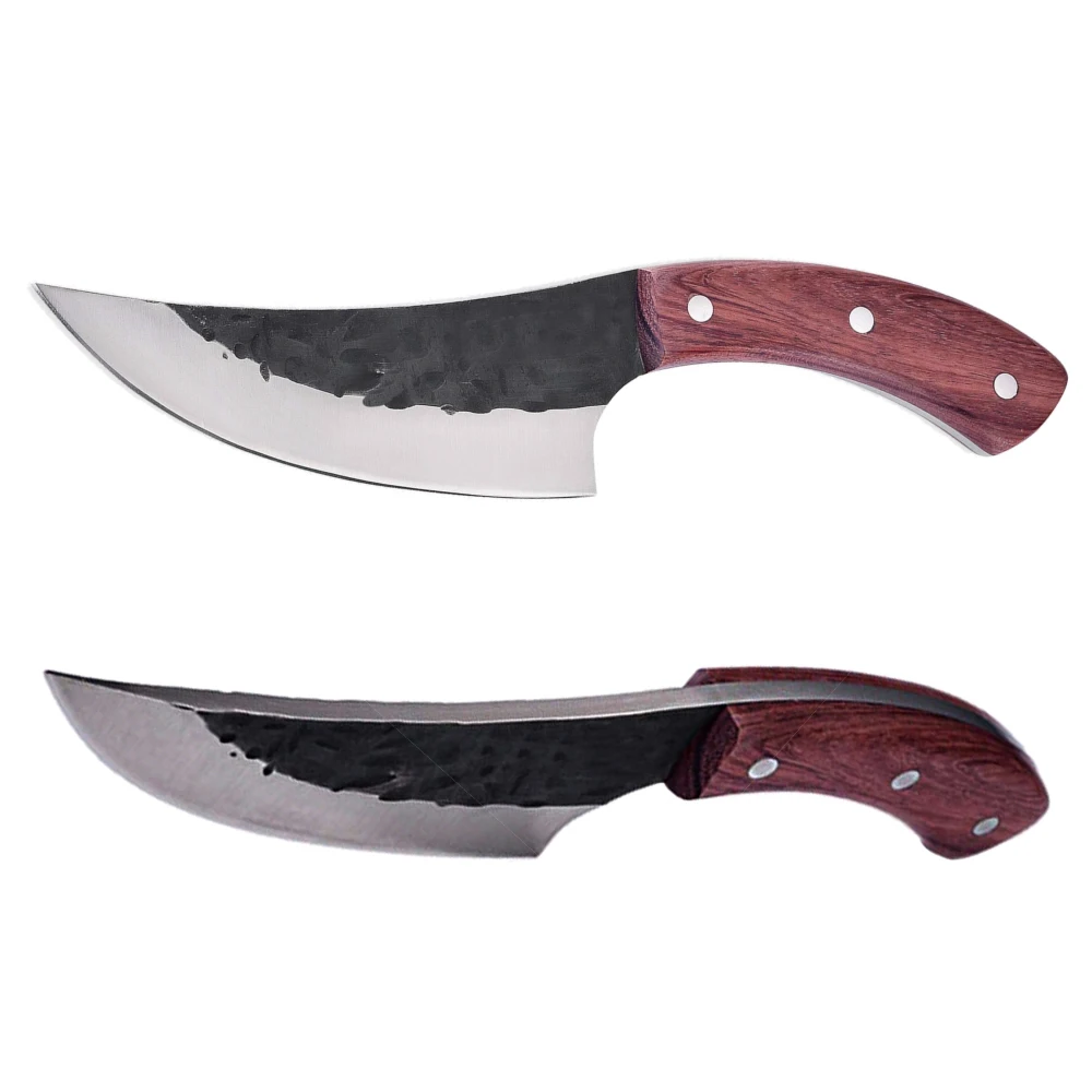 
High Carbon 1095 Forged Steel Japanese Bushcraft Field Knife Hunting Knives Handmade 