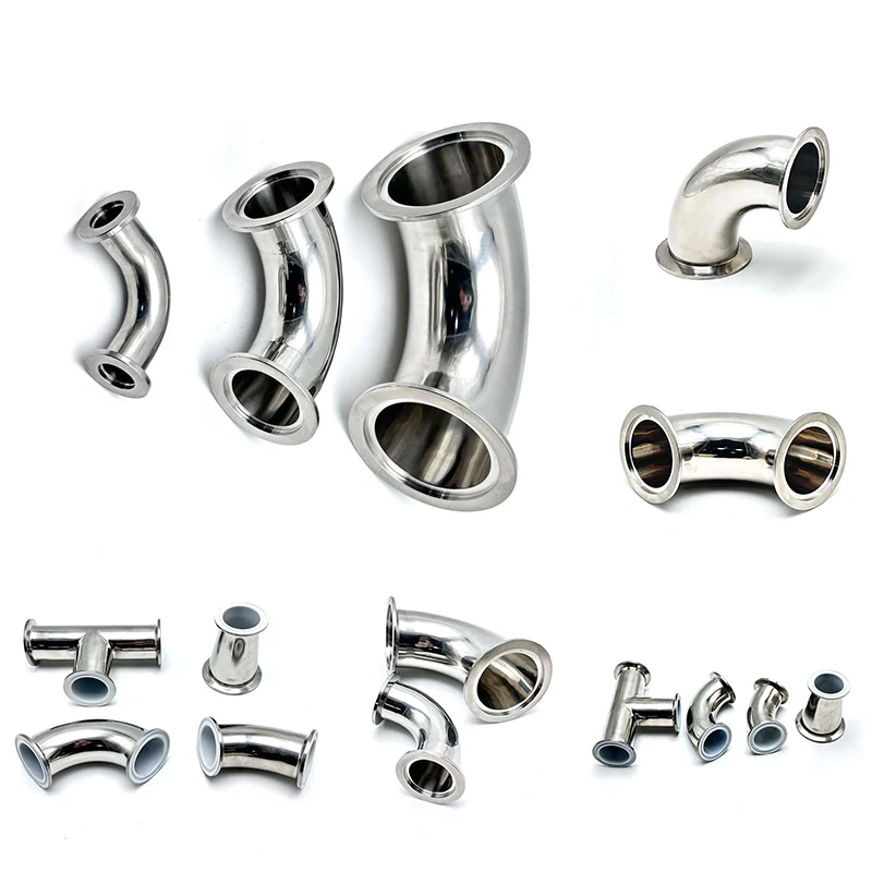 LongDing 2way 3way 3/4 1/2 2 inch Stainless Steel 304 316 tee Fitting Control Elbow valve water gas Pipe Fittings Manufacturers