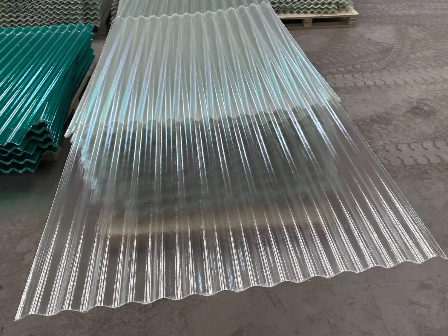 Fiberglass roof sheet warranty 15 years skylight sunroom sheet