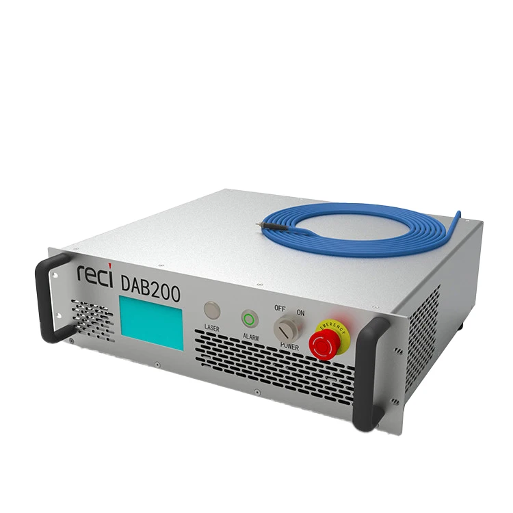 Высокая точность качества Reci 200w с воздушным охлаждением прямой диодный лазер с воздушным охлаждением