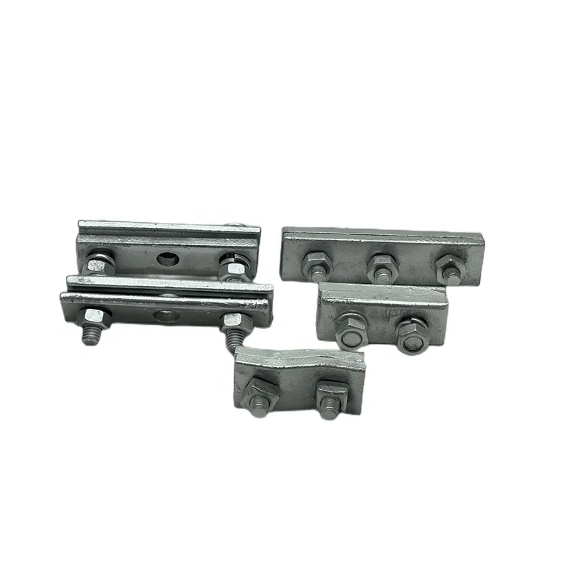 Straight Cable Suspension ampact connector 3 bolt guy clamp