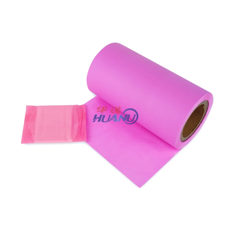 Women Sanitary Napkin Pads Polyethylene Backsheet Panty Liner Individual Package PE Film Wrapping Cast Film Raw Material