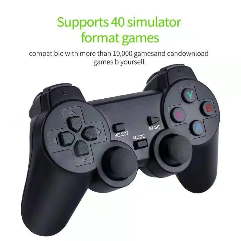 Wireless Home Mini TV 4K Game Stick M8 Console for PS1 Moonlight Treasure Box FC 10000 games 64gb 4k M8 Game Stick