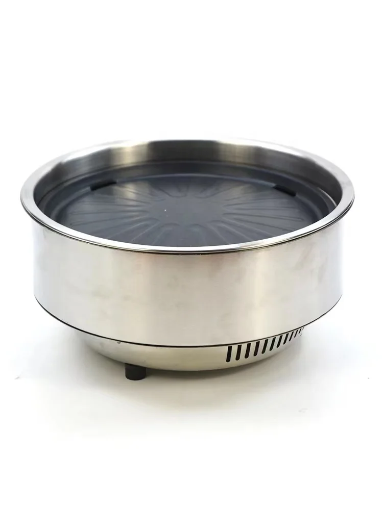 Korean BBQ With Hot Pot Combo Set Pan Pure Copper BBQ Pan BBQ Grill Plates