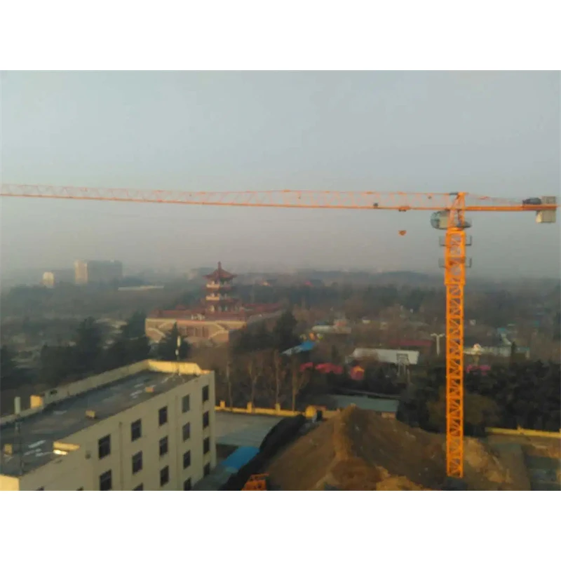 China 6 Ton Used Flat Top Tower Crane Manufacture Flat-Top Tower Crane