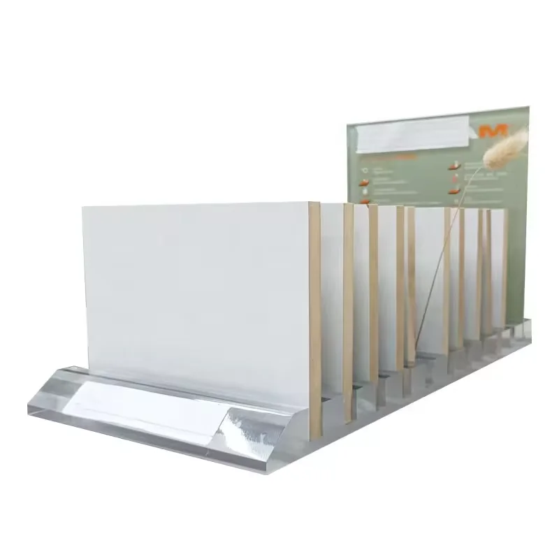 Hot selling table top display stand for small clear acrylic display rack table acrylic magazine display stand table