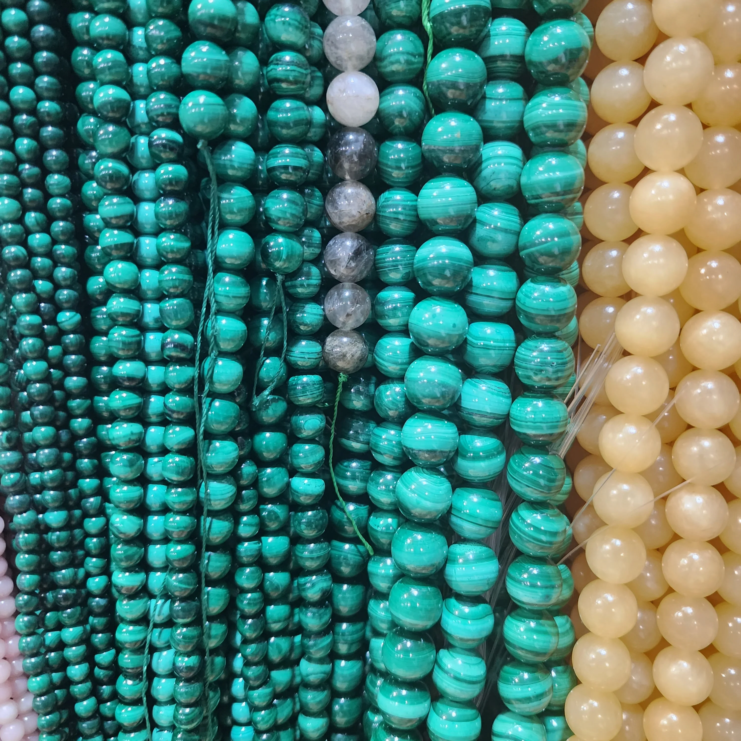 crystal stone loose beads for making jewelry