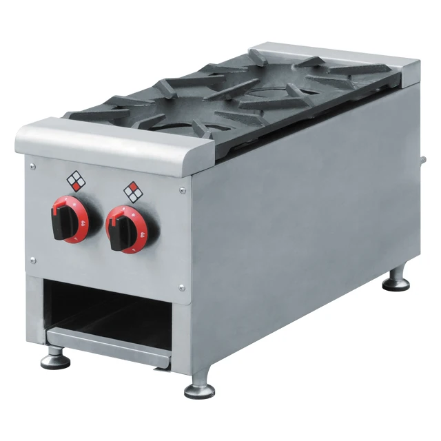 Stainless steel gas stove cooker with 4 range burners Commercial Gas Range