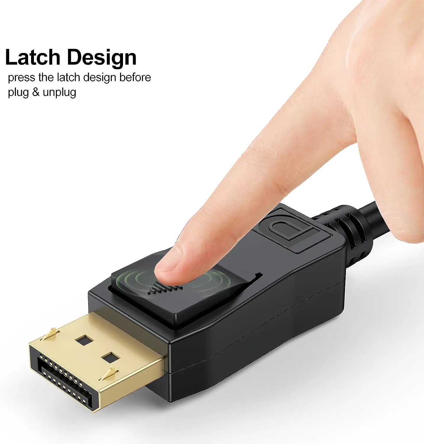 DisplayPort to VGA Cable 6 Feet  DP to VGA Cable 6FT Adapter Male to Male Gold Plated