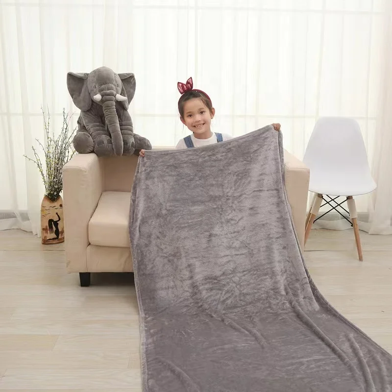 Wholesale 40cm stuffed animals toys elephant plush pillow custom big ears elephant pillow animal plush for baby sleeping