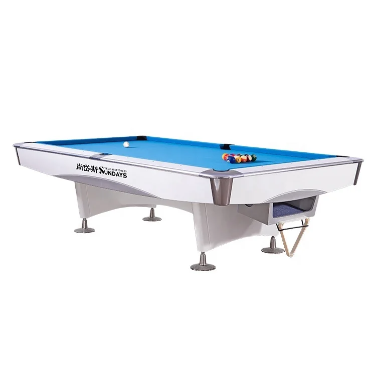 Cross-Legged Billiard Table for Snooker and Pool Features Snooker Ball Use for Sports