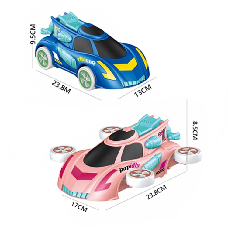 ITTL rotation universal wheel baby car toy children electric power toys car truck set toys for the kids