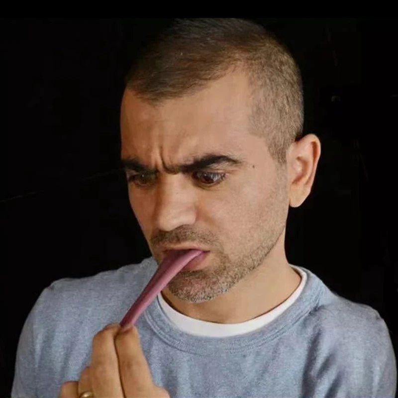 2021Hot Halloween Prank Toys Kids Funny Gadgets Games horror funny magic tricks whole person false simulation tongue gift