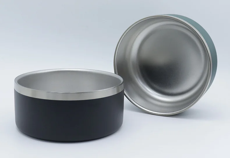 Small Medium Large Size Pet Raised Dog Bowl Stainless Steel Cat Puppy Food Feeder Dish Bowls Pets Empire