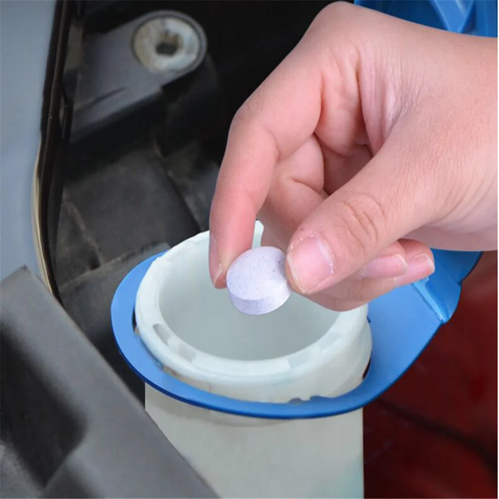 Car Windshield Wiper Cleaning Effervescent Tablets Home Window Glass Toilet Solid Cleaner  Car front windshield cleaner