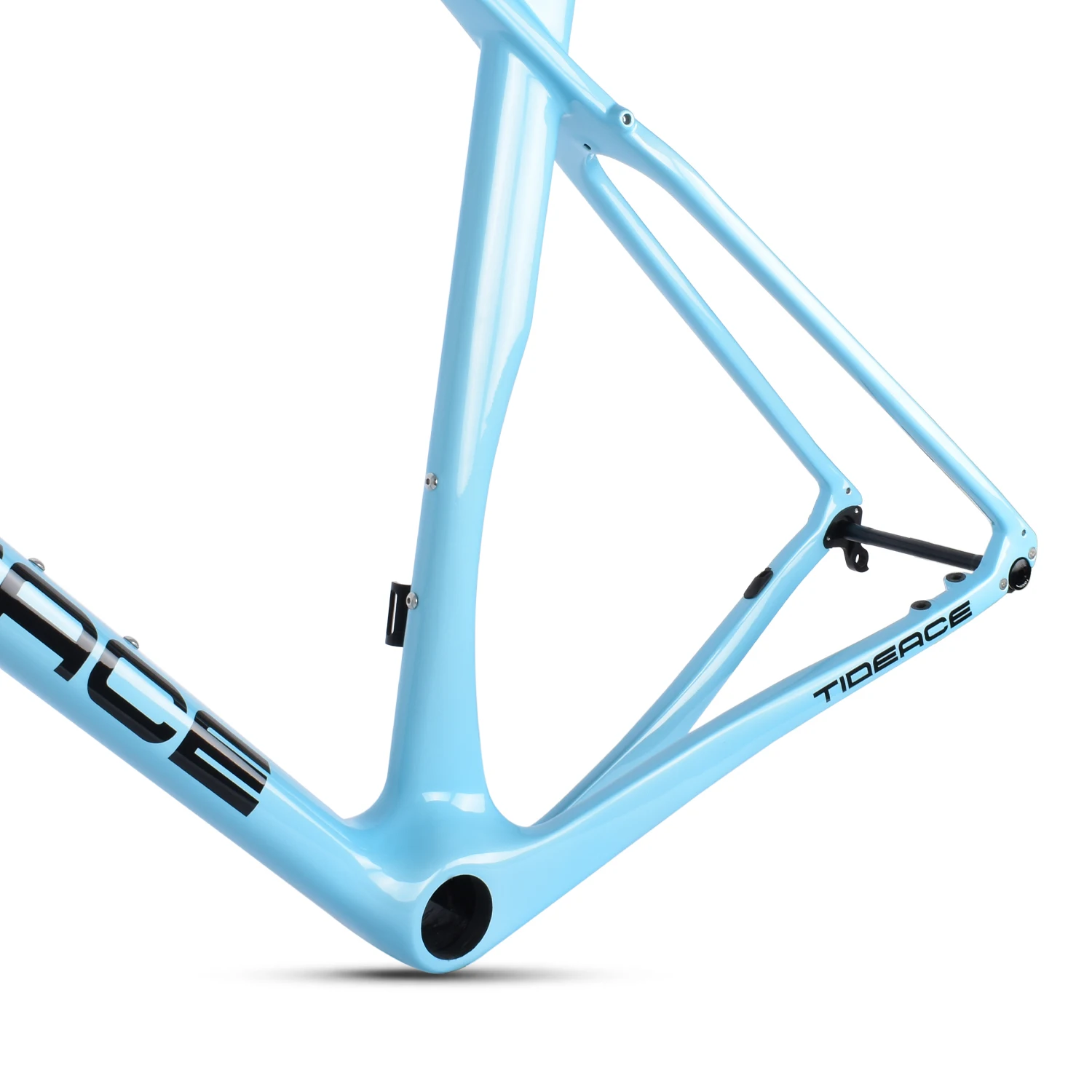 T1000 Full Carbon Fiber Gravel Bike Frame OEM DIY Customized Painting Wholesale 700C Carbon Gravel Bicycle Frame