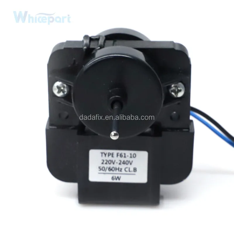 Factory Outlet F61-10 220V Refrigerators Spare Parts Shaded Pole Fan Motor Refrigerator Fan Motor
