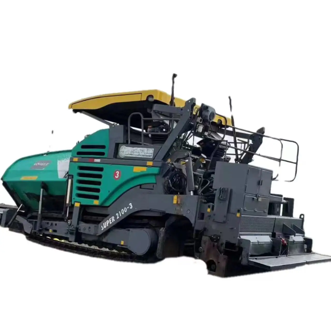 Used Track Asphalt Concrete Paver Asphalt Finisher Asphalt Road Paving Rubber BEST Service 10m Width 24m/min 4.5km/h 400mm 162KW