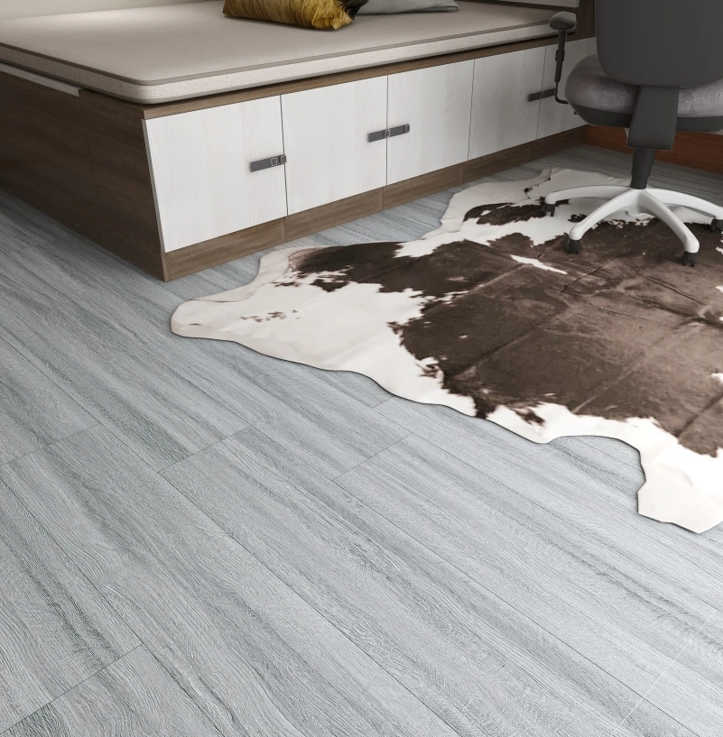 Spc vinyl flooring plank 4mm 6mm with underlay