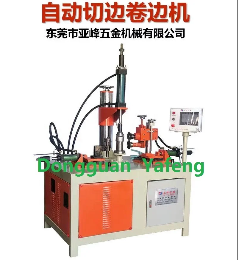 
Curling Machine Roll Forming Machine Crimping Machine Flanging Machine For Stainless Steel Aluminium Copper Kitchenware Cookware 