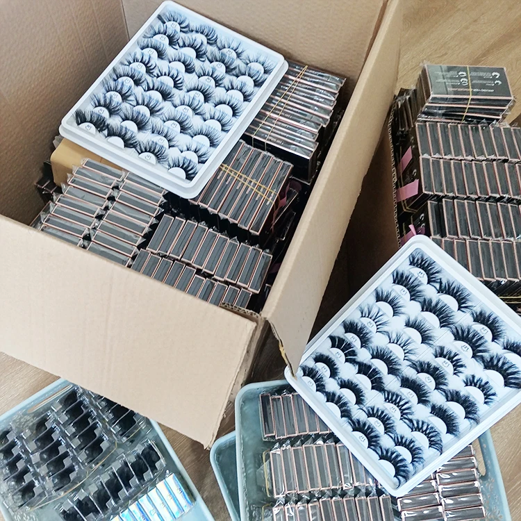 Mink eyelashes vendor high quality 25mm private label 100% mink eyelashes with lashbook packaging