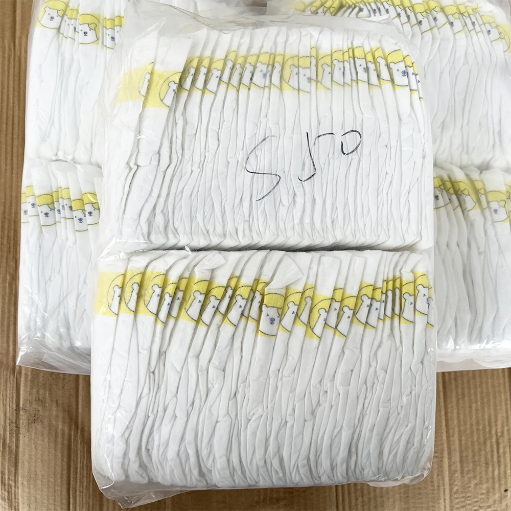 wholesale premium quality bales cute baby diaper factory rejected diapers/nappies xxxl size baby diapers China