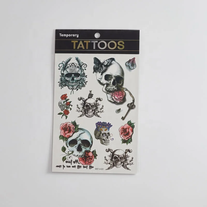 Wholesale Non-toxic Kids tattoo sticker temporary kids stickers tattoos for christmas