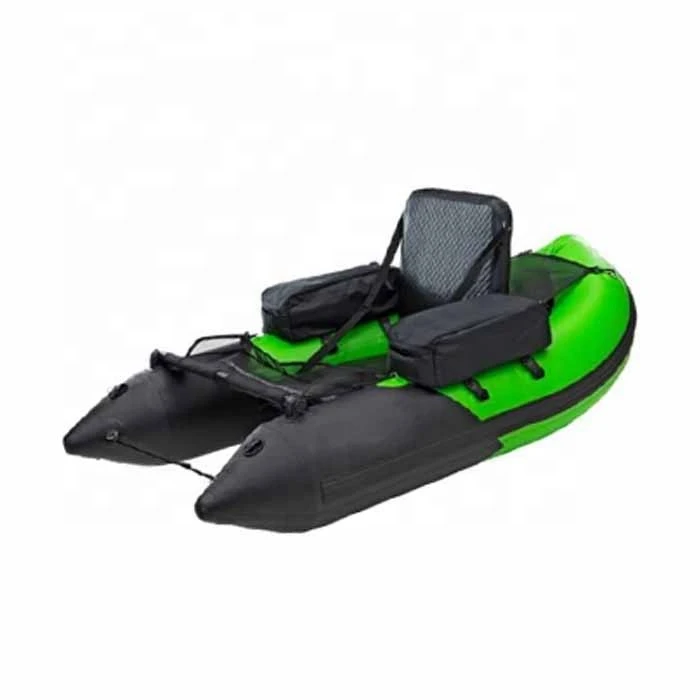 Heavy-duty Catfish Bellyboat Pvc Float Tube With a Repair Kit, Foot Pump And Carry Bag