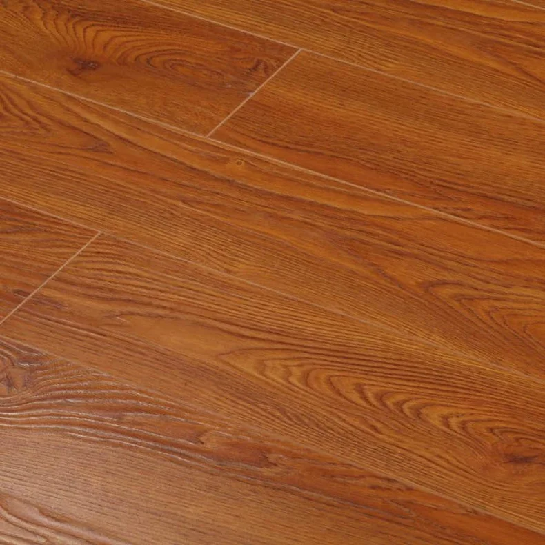 
High Quality 12mm thickness EIR surface timber flooring laminate application in hospital (LK264) 