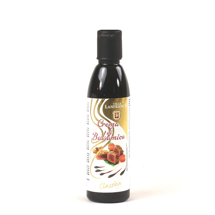 Balsamic Vinegar Cream Glaze With 92% Balsamic Vinegar Of Modena For Professional Use