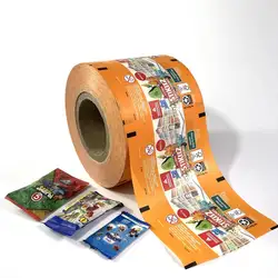 Factory Sale Guaranteed Quality Food Grade Clear BOPP CPP Plastic Aluminium Foil Laminated Plastic Packaging Film Roll