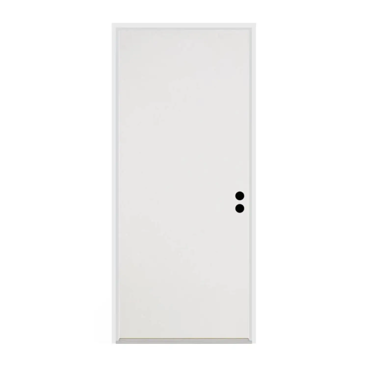 Prehung Flat Design Hollow Core White Flush Doors Interior Doors for Houses