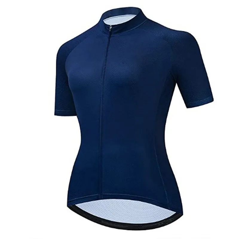 MOTE-ZC882 Wholesale Custom Cycling Jersey Short Sleeve Zip Jersey Bike Cycling Women Summer Custom Blank Cycling Jersey