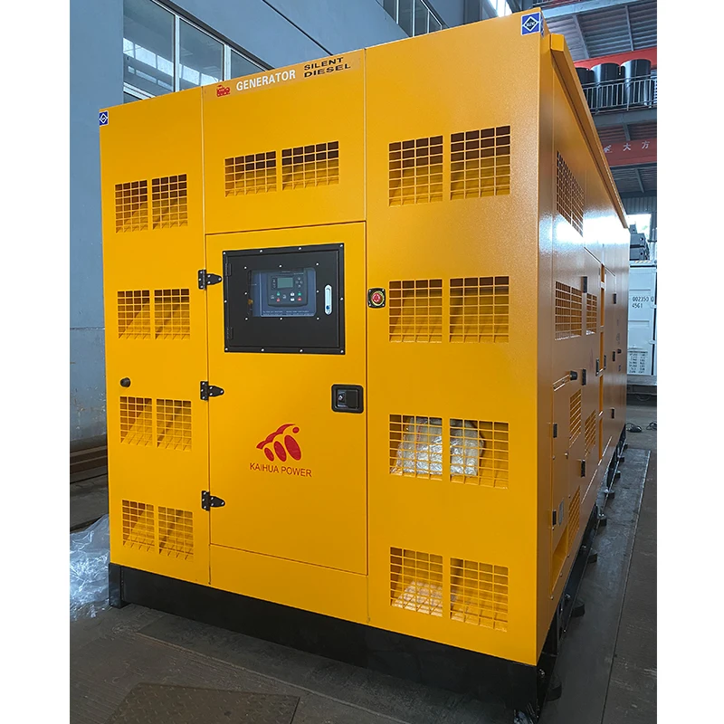 650KW 50 Гц/60 Гц дизельный генератор бесшумного типа с хорошим качеством KTA38-G2 супер двигатель CUMMINS perkins genset