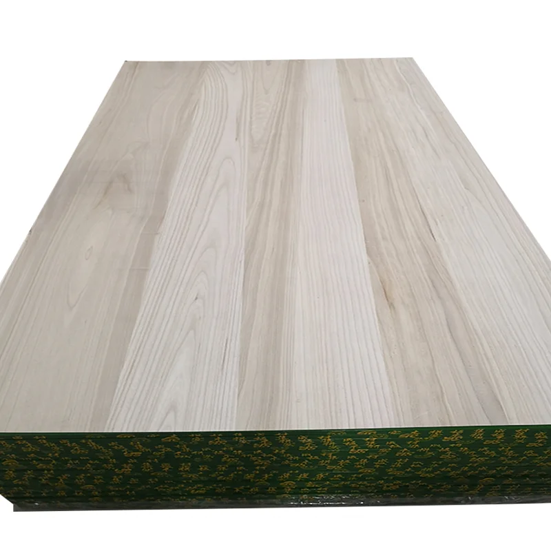 Доски из массива дерева класса AA Paulownia для шкафа и строительства