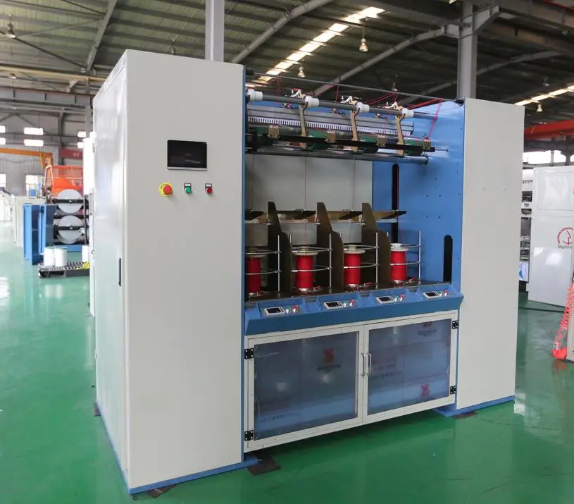 2200 Tex 2mm PP nylon cotton PP PE filament plastic twine machines twisting yarn equipment