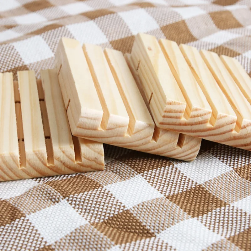
Best Selling Cheap Creative Natural Wooden Soap Tray Soap Dish For Bathroom 