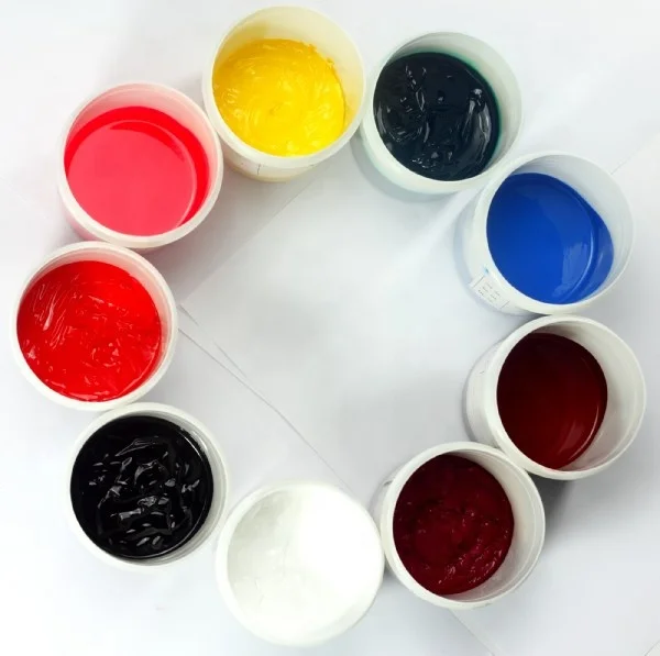 Kanglibang Silk Screen Print Silicone Printing Inks for Silicone Rubber in Silicone Wrist Band, Baby, Medical and Vehicle etc.